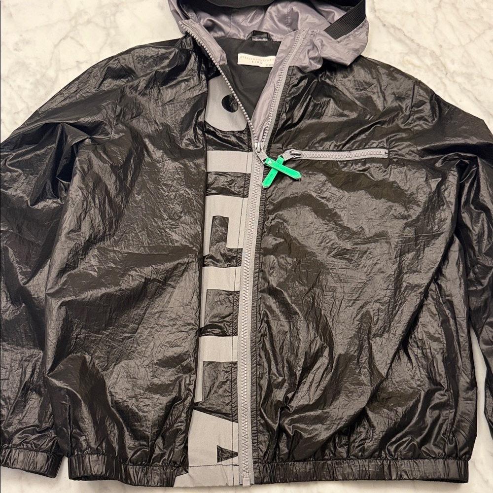 Stella McCartney Kids Black and Gray Jacket